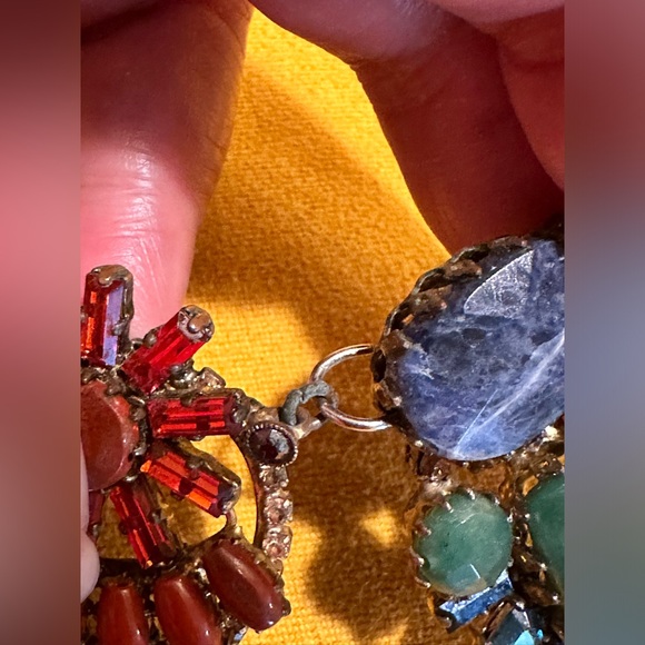 Rodrigo Otazu Rhinestone Necklace and Earring Set - Picture 9 of 9